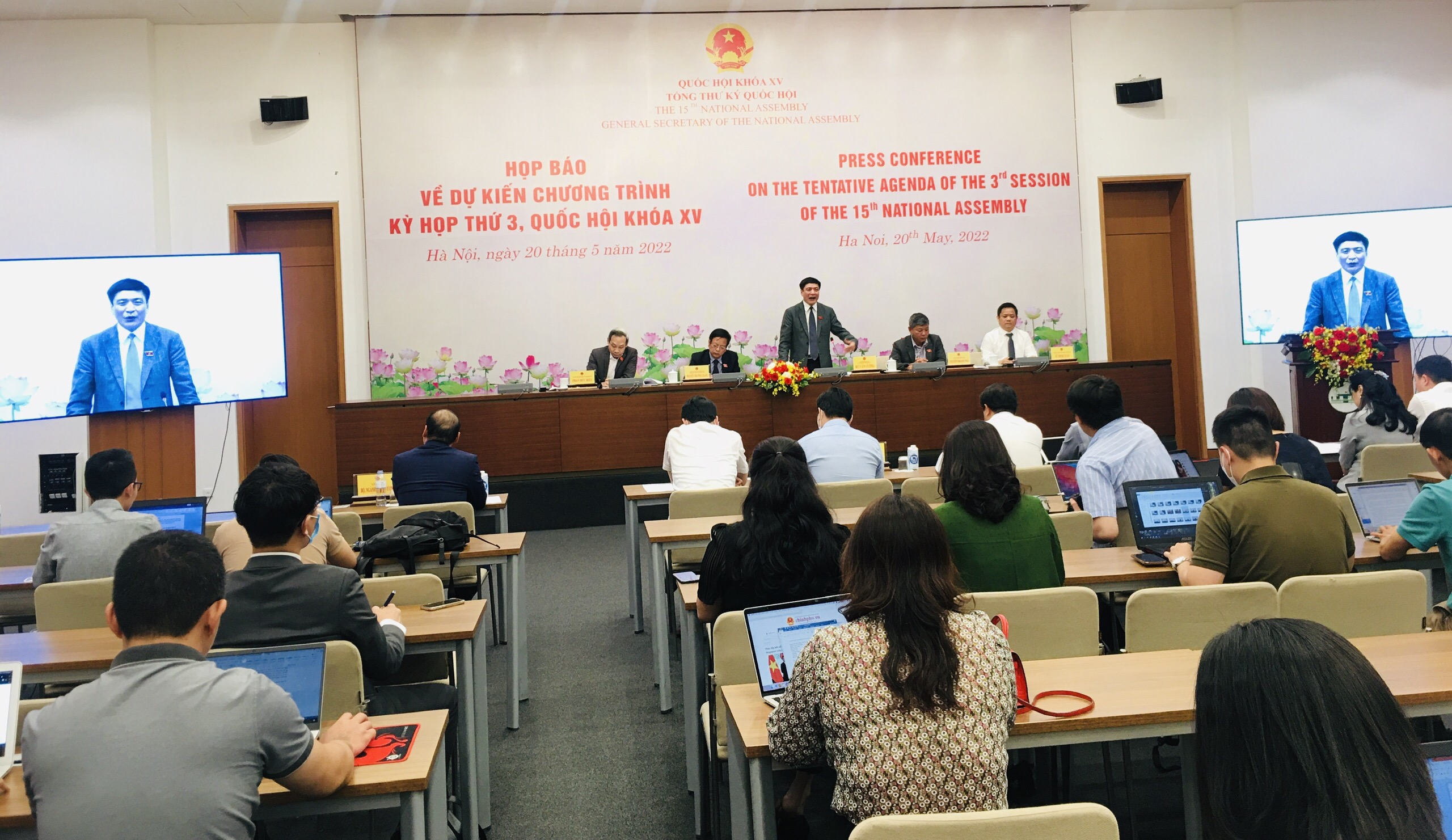 Sáng 23 5, khai mạc Kỳ họp thứ 3, Quốc hội khóa XV