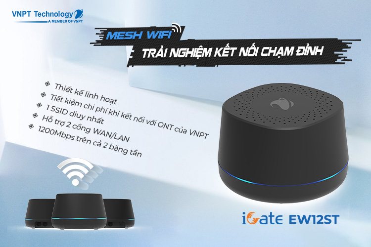 Trải nghiệm kết nổi chạm đỉnh với iGate EW12ST