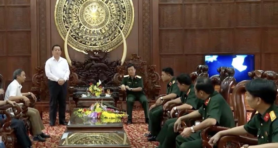 Trưởng ban Tuyên giáo Trung ương thăm, làm việc với Bộ Tư lệnh Quân đoàn 3 và Binh đoàn 15