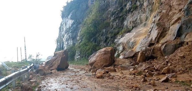 Lai Châu Nhiều tuyến đường giao thông tiếp tục bị sạt lở