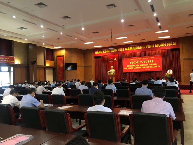 Đảng bộ Bộ GTVT Bồi dưỡng, cập nhật kiến thức mới cho lãnh đạo chủ chốt cấp ủy các cấp
