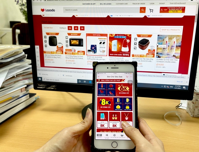 VCCI Không nên buộc sàn thương mại điện tử kê khai, nộp thuế thay người bán