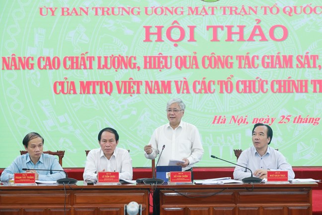 Tạo chuyển biến căn bản, mạnh mẽ trong hoạt động giám sát, phản biện