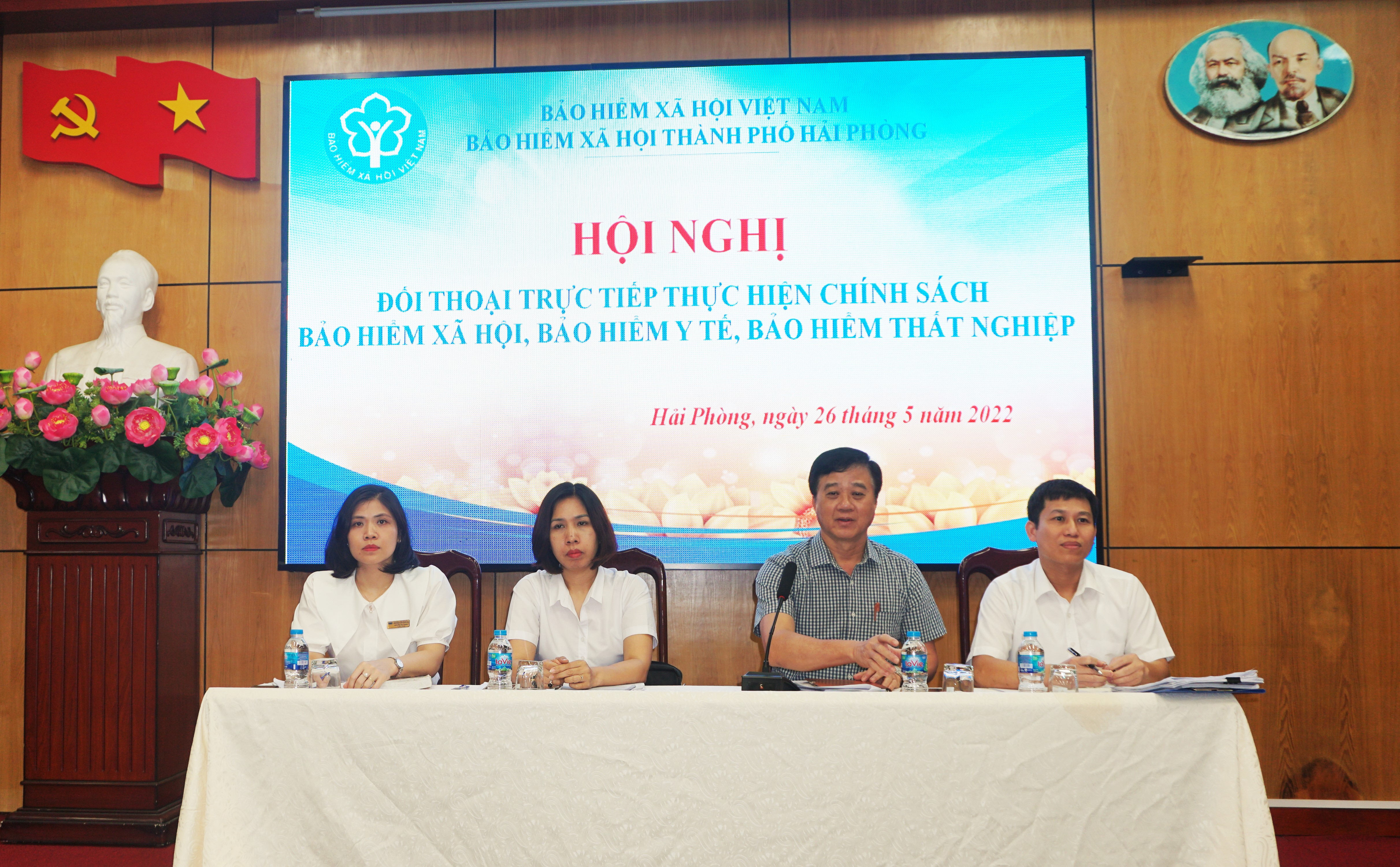 Hải Phòng Đối thoại chính sách BHXH, BHYT, BHTN với 100 đơn vị doanh nghiệp