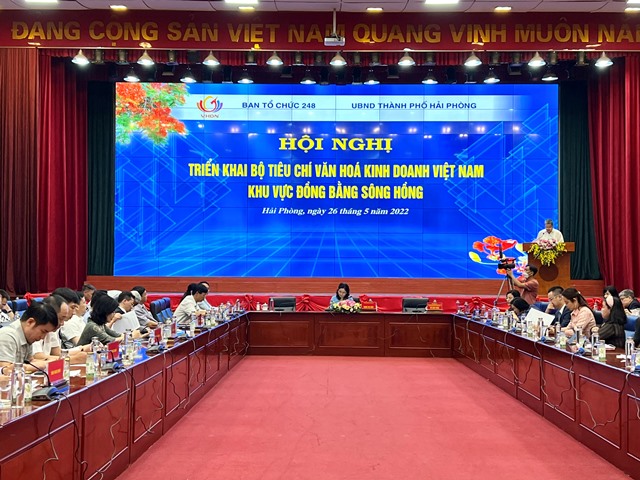 Triển khai Bộ tiêu chí Văn hóa kinh doanh Việt Nam tại khu vực Đồng bằng sông Hồng