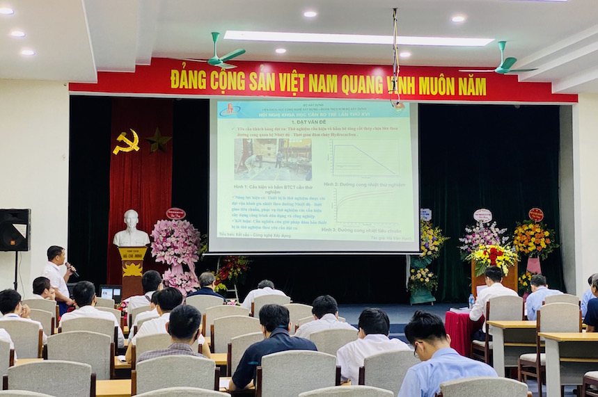 Cán bộ trẻ ngành Xây dựng tích cực tham gia nghiên cứu khoa học