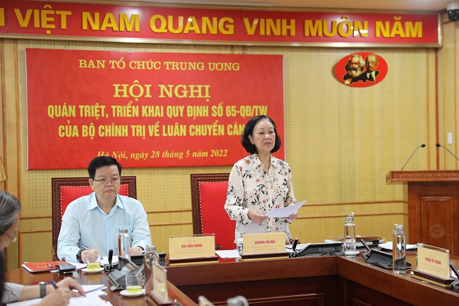 Cán bộ luân chuyển không nên nghĩ cứ đi luân chuyển về là sẽ giữ vị trí cao hơn
