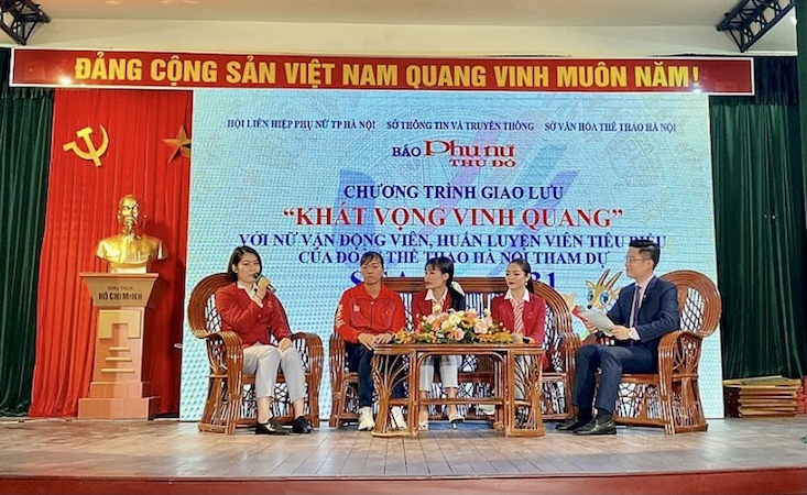 “Khát vọng vinh quang” - Gặp gỡ với 54 nữ huấn luyện viên, vận động viên tiêu biểu của Hà Nội