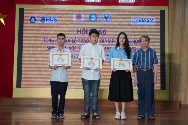 Công bố kết quả kỳ thi Olympic Toán học sinh viên – học sinh toàn quốc 2022