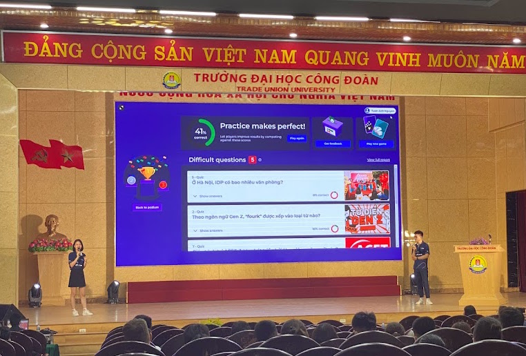 Chung kết cấp thành phố Hội thi Olympic tiếng Anh học sinh, sinh viên