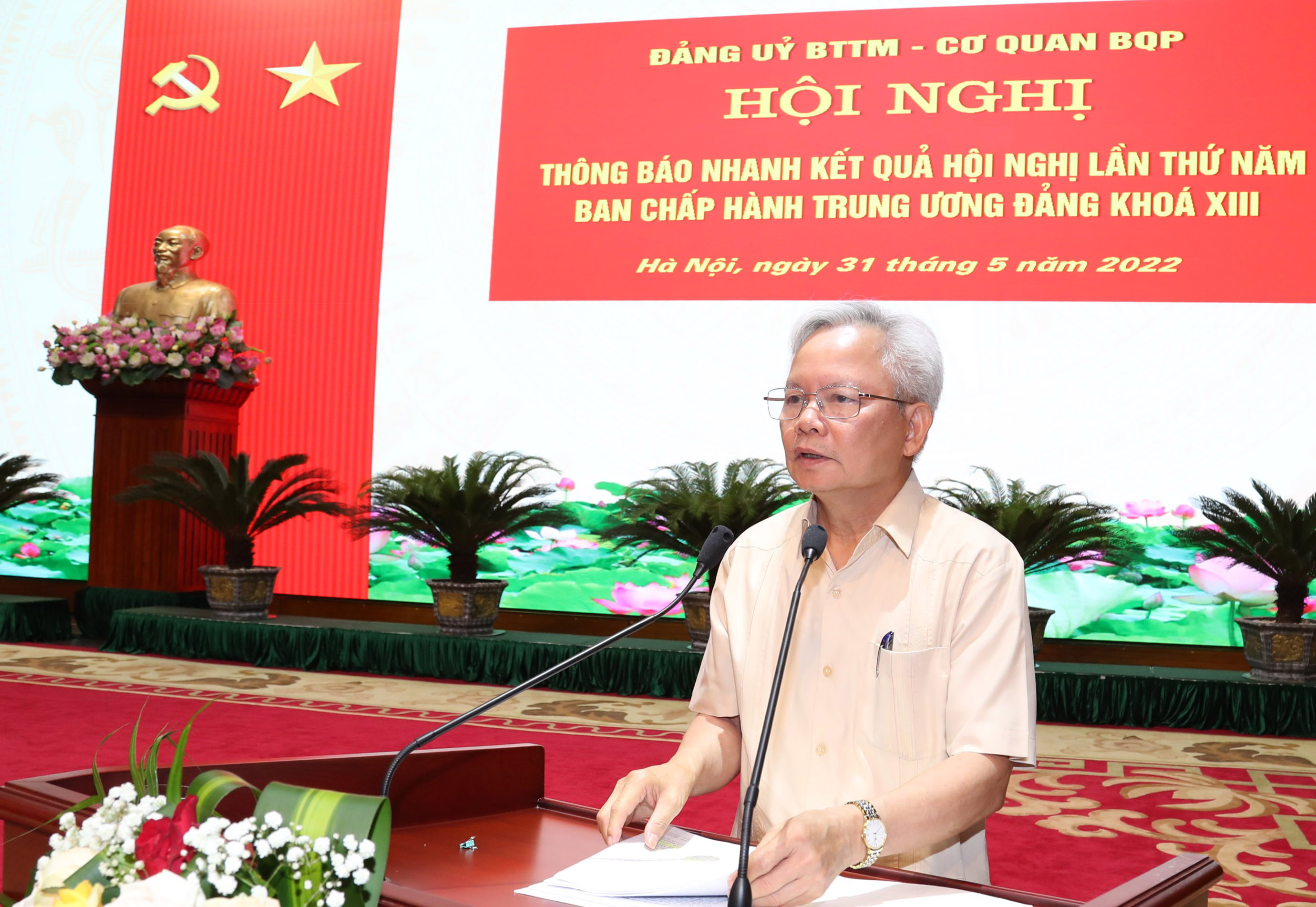 Thông báo nhanh kết quả Hội nghị Trung ương 5 khóa XIII