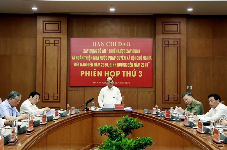 Xây dựng, hoàn thiện Nhà nước pháp quyền XHCN vì sự trường tồn của đất nước