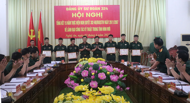 Sư đoàn 324 Nhiều sáng kiến, cải tiến kỹ thuật được vận dụng vào thực tiễn