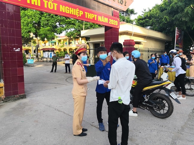 Đảm bảo trật tự an toàn giao thông cho các kỳ thi