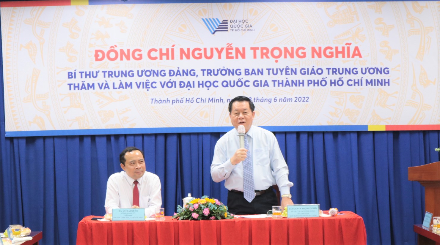 Tiếp tục phát huy thế mạnh của Đại học Quốc gia Hồ Chí Minh