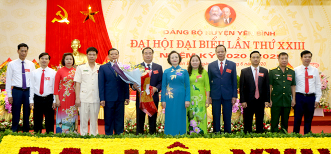 Yên Bình Yên Bái  Xây dựng Đảng bộ huyện không ngừng lớn mạnh