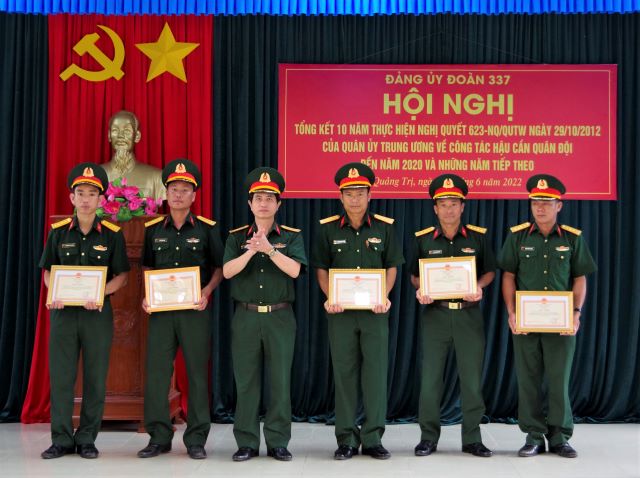 Đoàn KT-QP 337 Nhiều chuyển biến tích cực trong công tác hậu cần, quân đội
