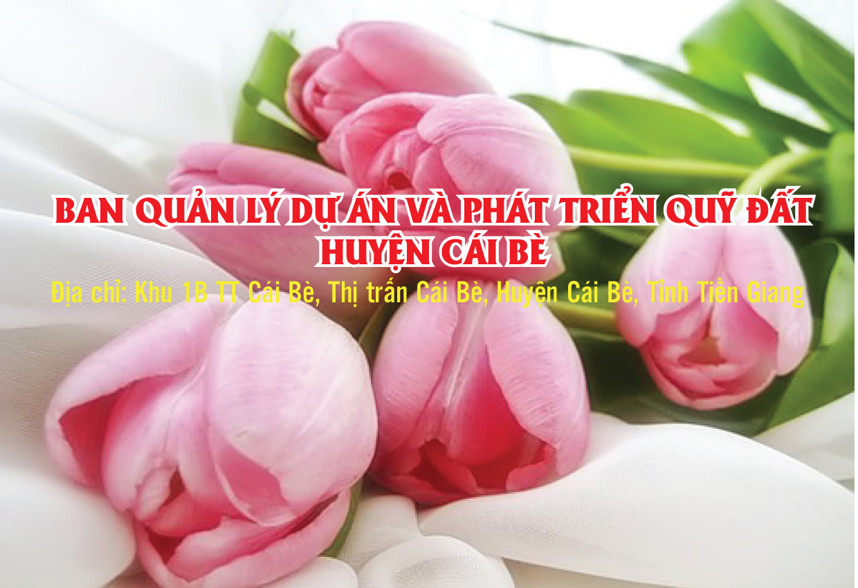 Ban quản lý Dự án và Phát triển quỹ đất huyện Cái Bè