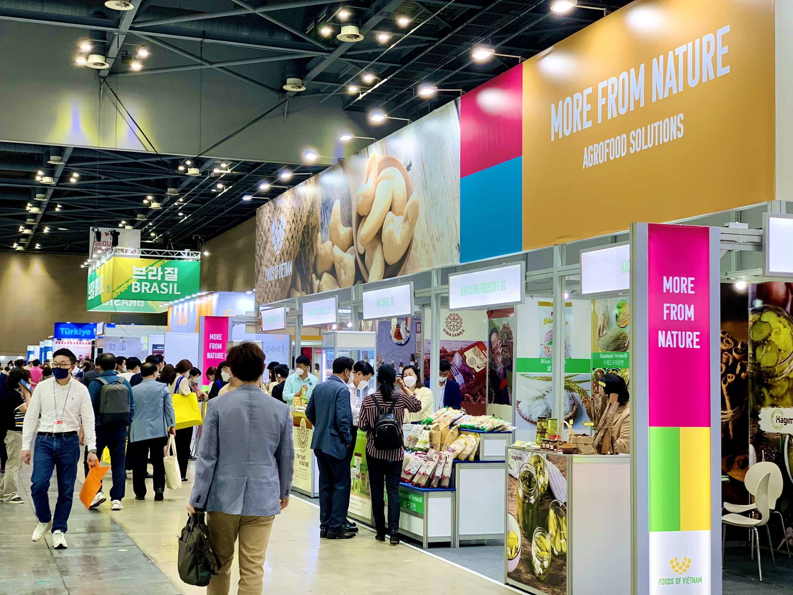Doanh nghiệp Việt Nam tham gia Triển lãm Thực phẩm Quốc tế Seoul Food 2022