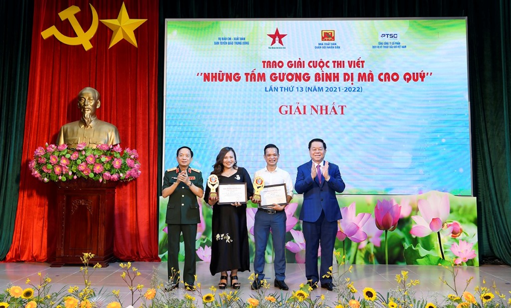 19 tác phẩm đoạt giải Cuộc thi viết “Những tấm gương bình dị mà cao quý”
