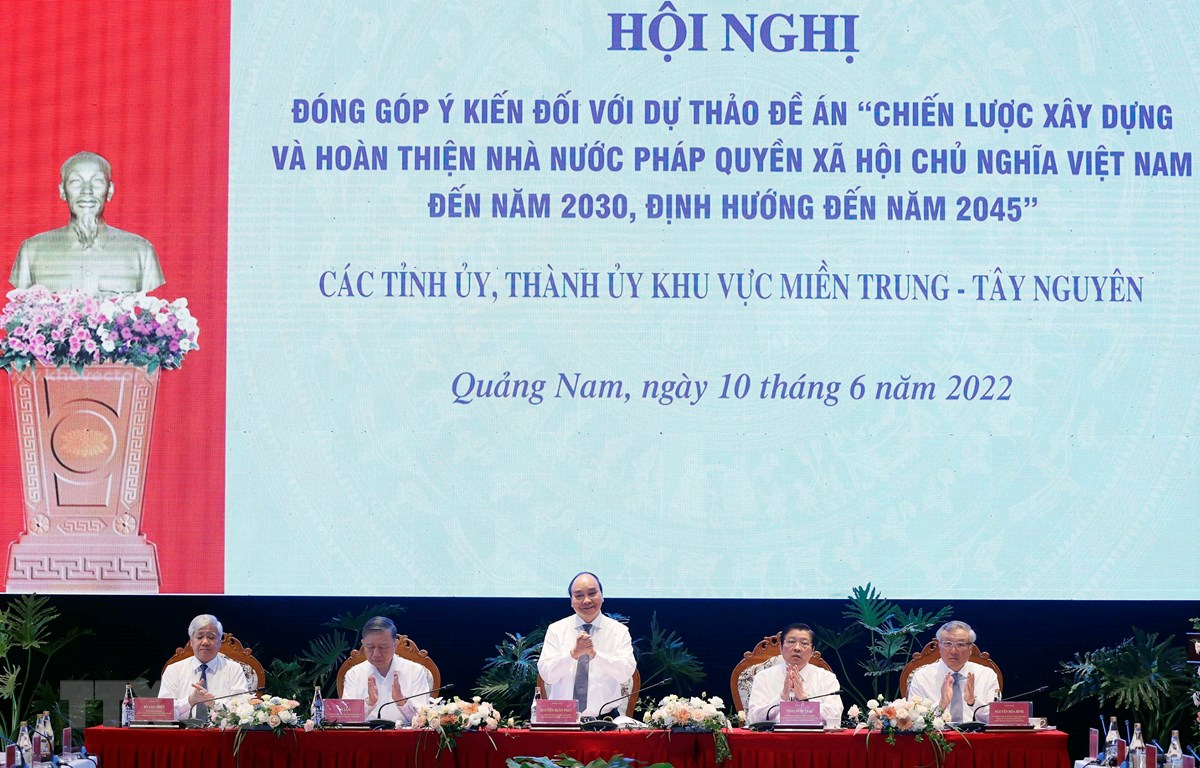 Tạo sự thống nhất cao về Đề án chiến lược xây dựng nhà nước pháp quyền