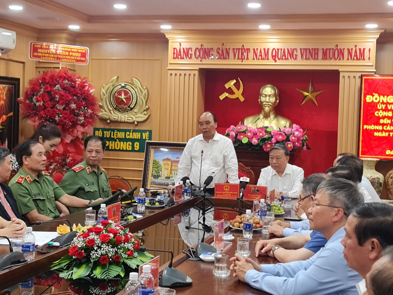 Xây dựng Phòng Cảnh vệ miền Trung thành đơn vị gương mẫu, quyết thắng