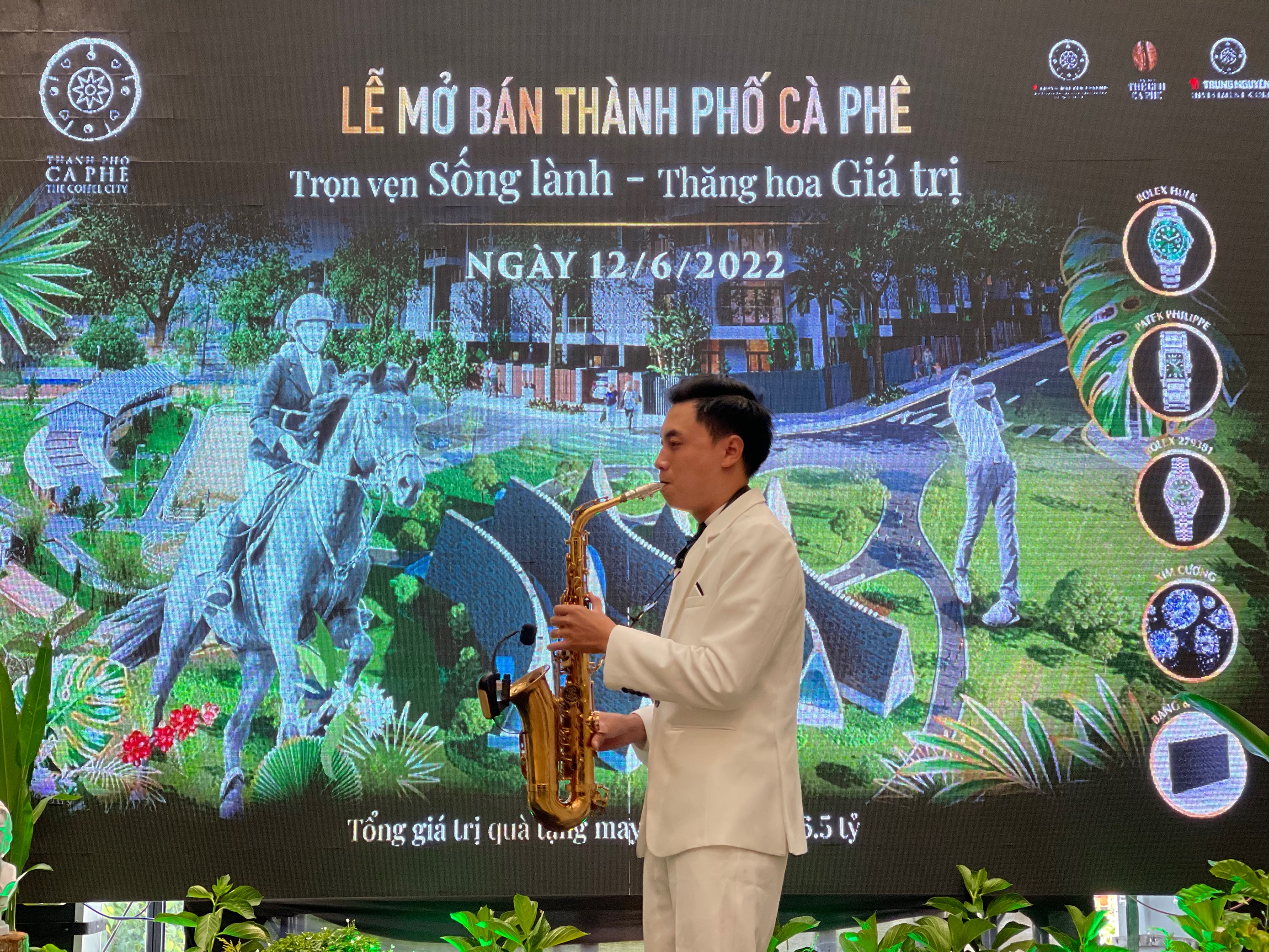 Thành phố Cà phê Thăng hoa giá trị tại đô thị sống lành