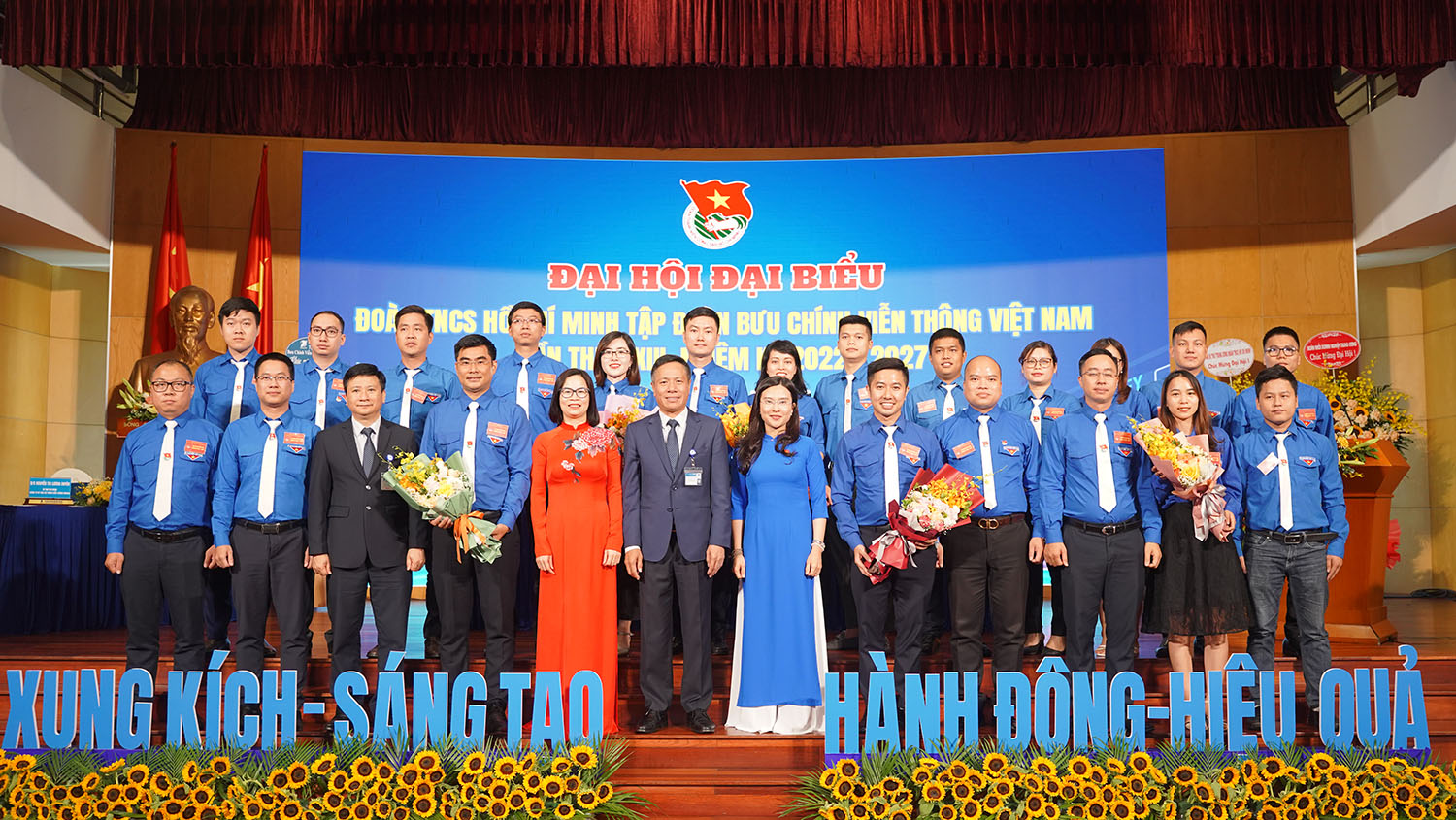 Đóng góp sức trẻ vào sự phát triển lĩnh vực bưu chính, viễn thông của đất nước