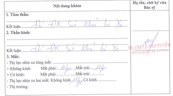 Thông tin liên quan “giả giấy tờ khám sức khỏe của Bệnh viện Nguyễn Tri Phương” tại TP Hồ Chí Minh