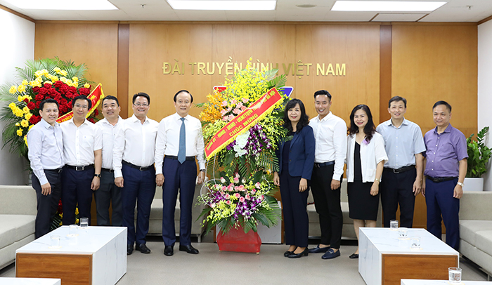 Lãnh đạo TP Hà Nội thăm, chúc mừng Bộ Thông tin và Truyền thông, các cơ quan báo chí