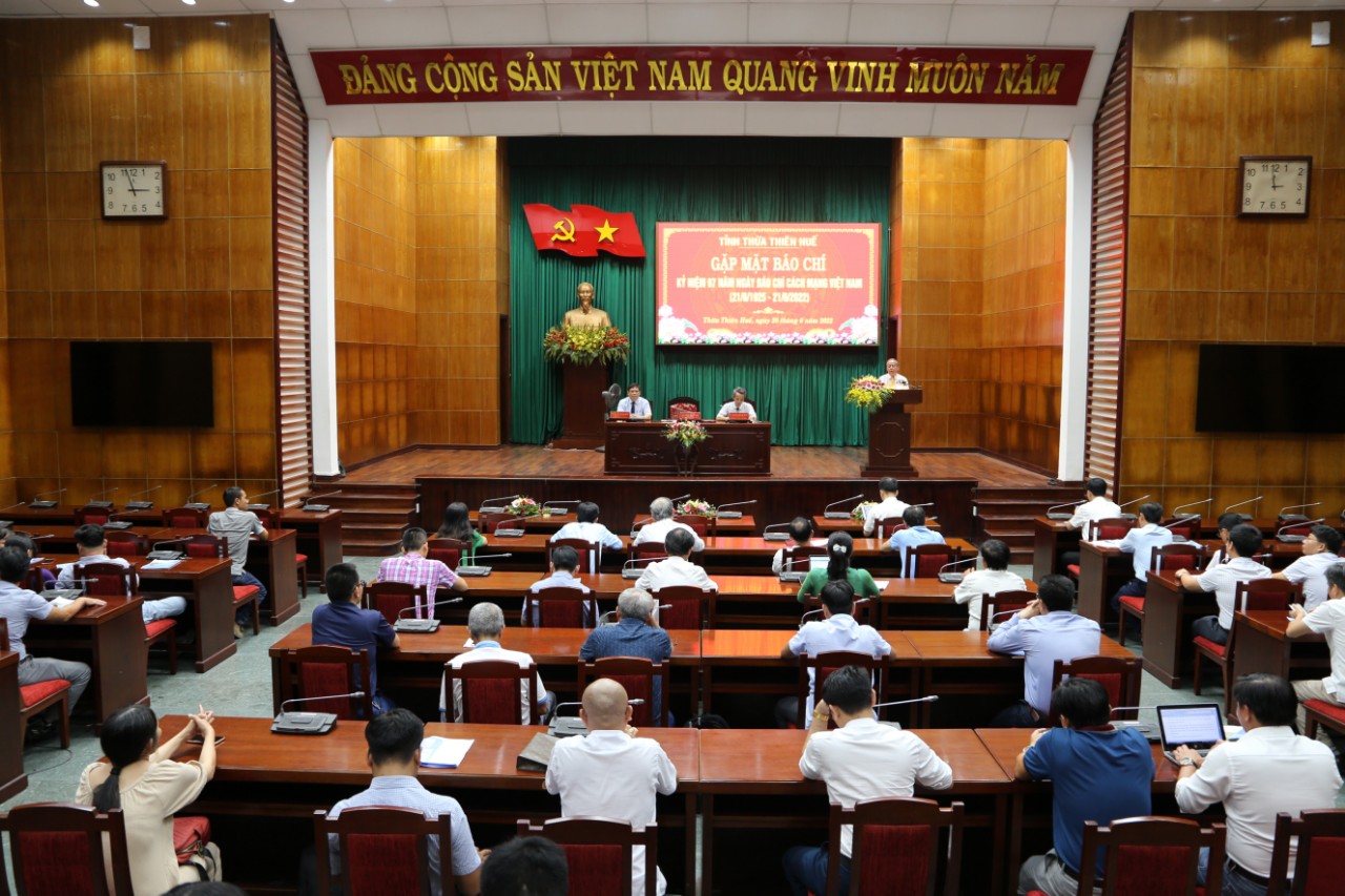 Báo chí đồng hành với sự phát triển của tỉnh Thừa Thiên Huế