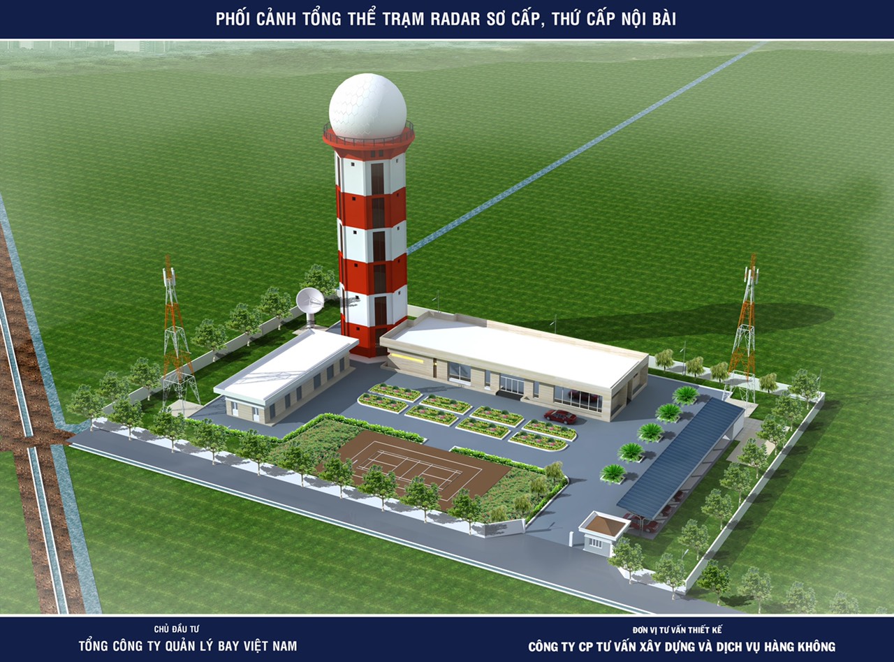 Khởi công Trạm radar sơ cấp, thứ cấp Nội Bài