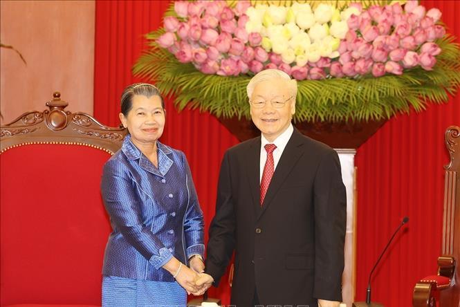 Quan hệ Việt Nam-Campuchia không ngừng được củng cố, phát triển