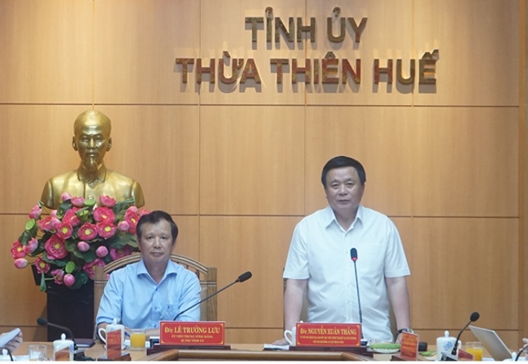 Thừa Thiên Huế triển khai các Nghị quyết hiệu quả, sát thực tế