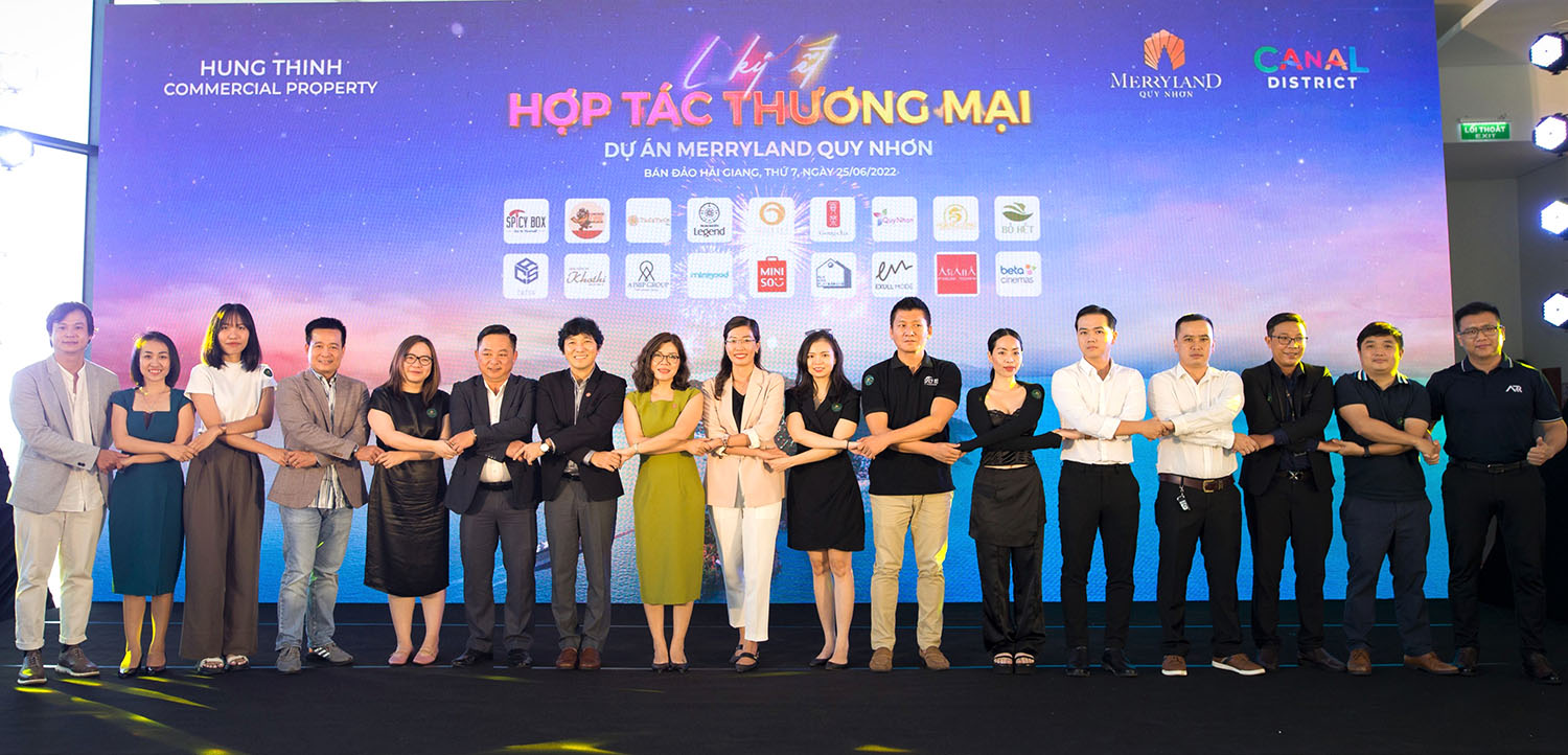 17 thương hiệu bán lẻ mở cửa hàng tại Canal District, MerryLand Quy Nhơn