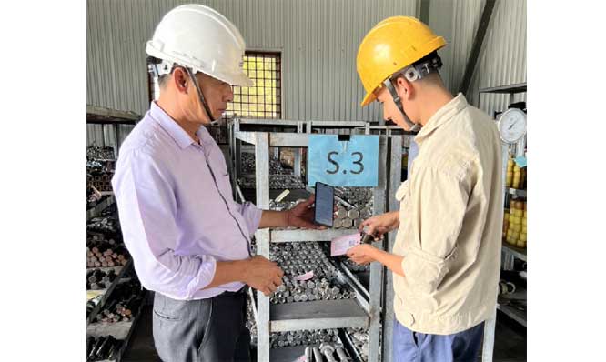 Nhiệt điện Quảng Ninh Ứng dụng chuyển đổi số trong công tác quản lý vật tư