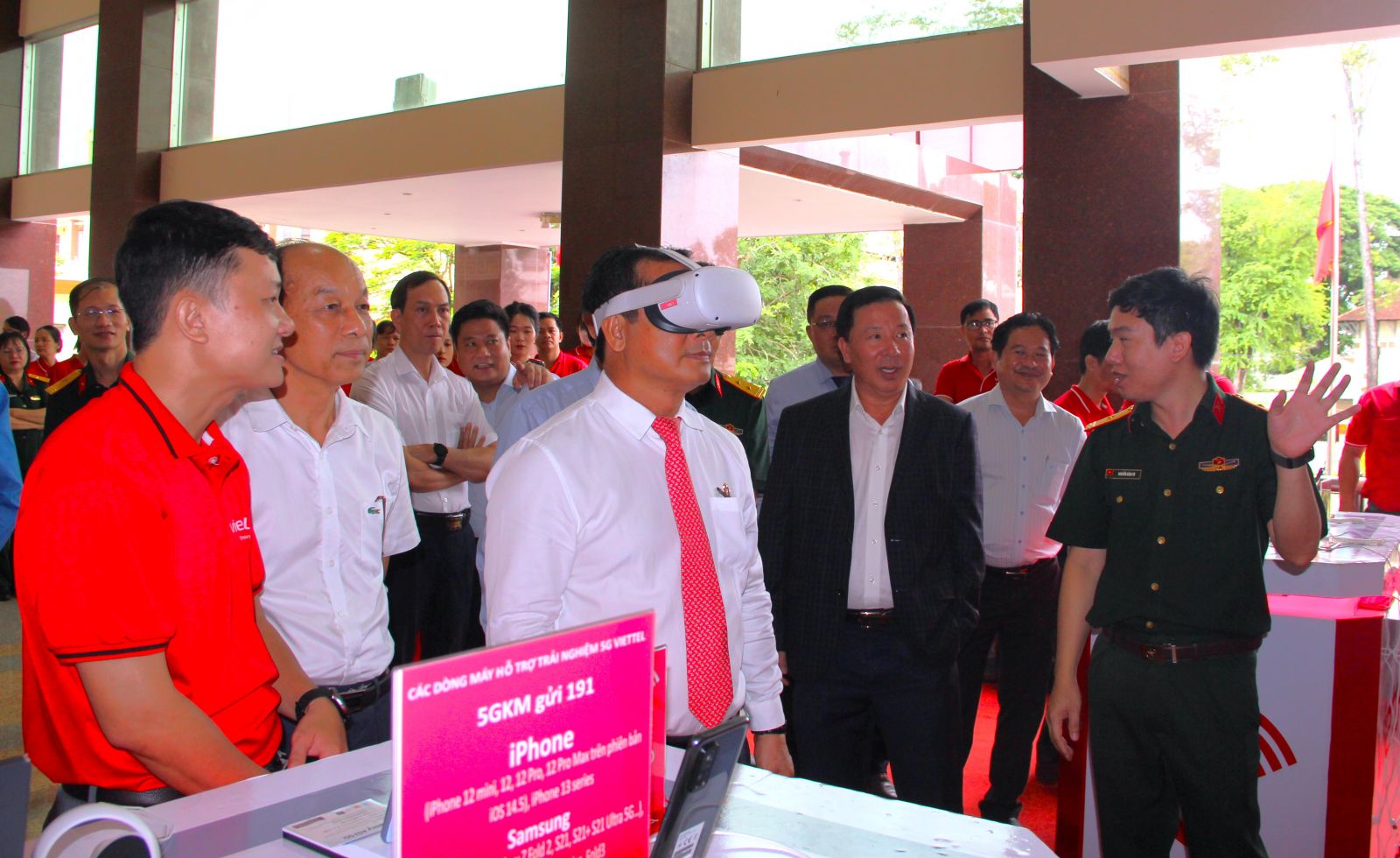 Khai trương mạng 5G của Viettel tại Long An