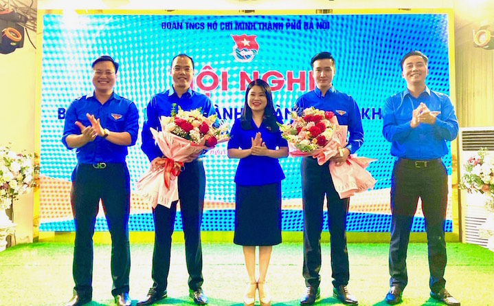 Thành đoàn Hà Nội có thêm hai Phó Bí thư