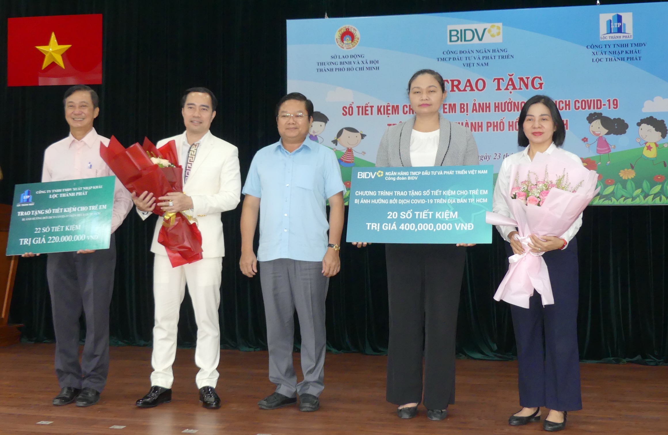 BIDV dành gần 3 tỷ đồng hỗ trợ 112 trẻ em mồ côi do dịch COVID-19