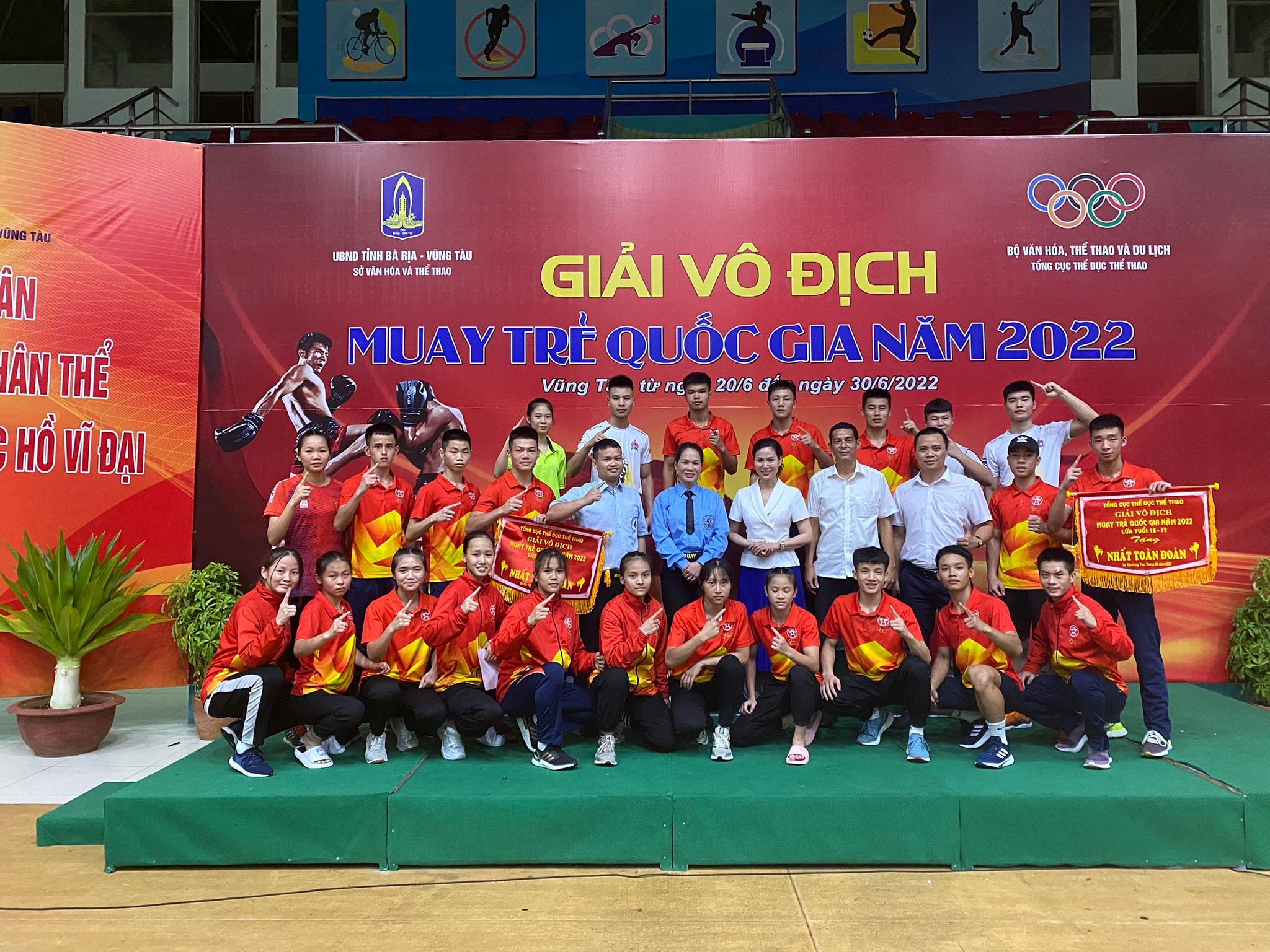 Hà Nội nhất toàn đoàn tại Giải Vô địch muay trẻ quốc gia 2022
