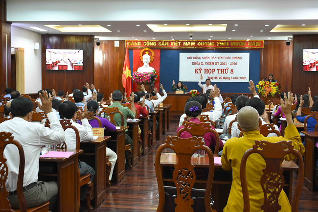 Hội đồng nhân dân tỉnh Sóc Trăng thông qua nhiều Nghị quyết quan trọng