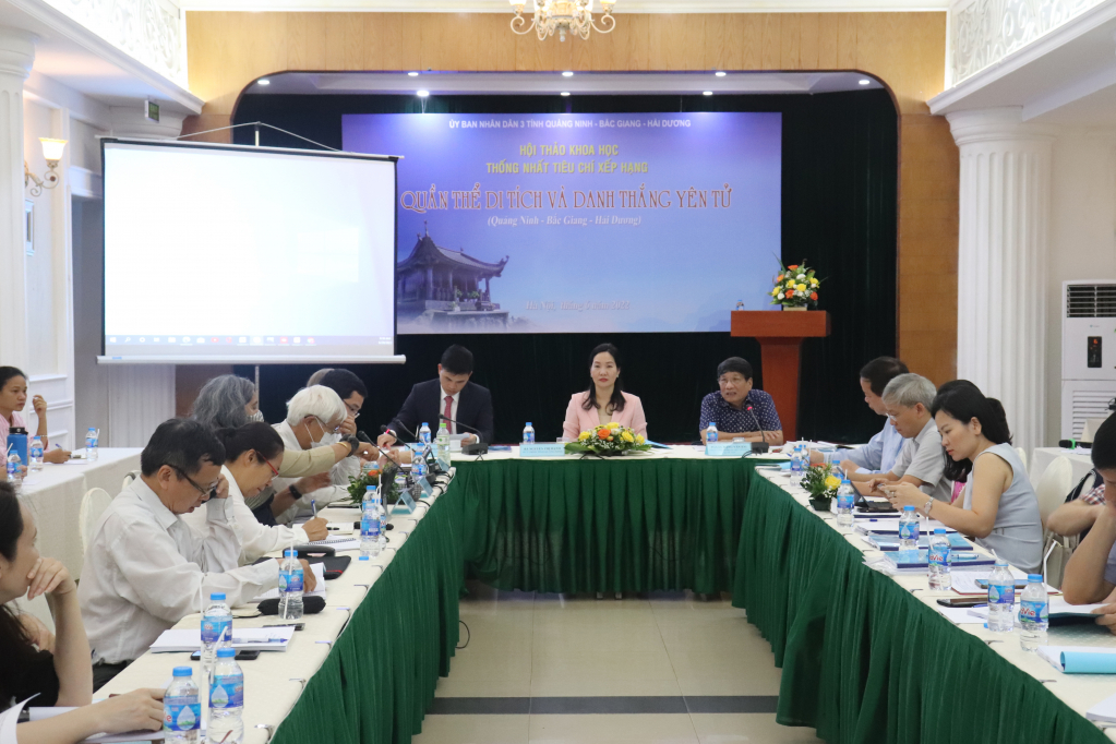 Thống nhất 3 tiêu chí xếp hạng quần thể di tích, danh thắng Yên Tử