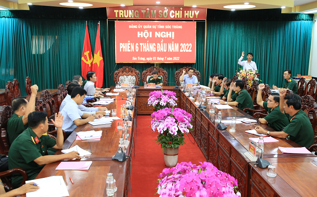 Sóc Trăng tiếp tục lãnh đạo thực hiện tốt công tác quân sự, quốc phòng