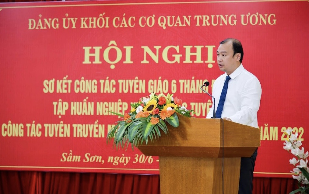 Công tác tuyên giáo góp phần khẳng định vị thế, vai trò của Đảng bộ Khối các cơ quan Trung ương