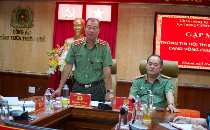 Bộ Công an tổ chức Hội thi điều lệnh, bắn súng và võ thuật