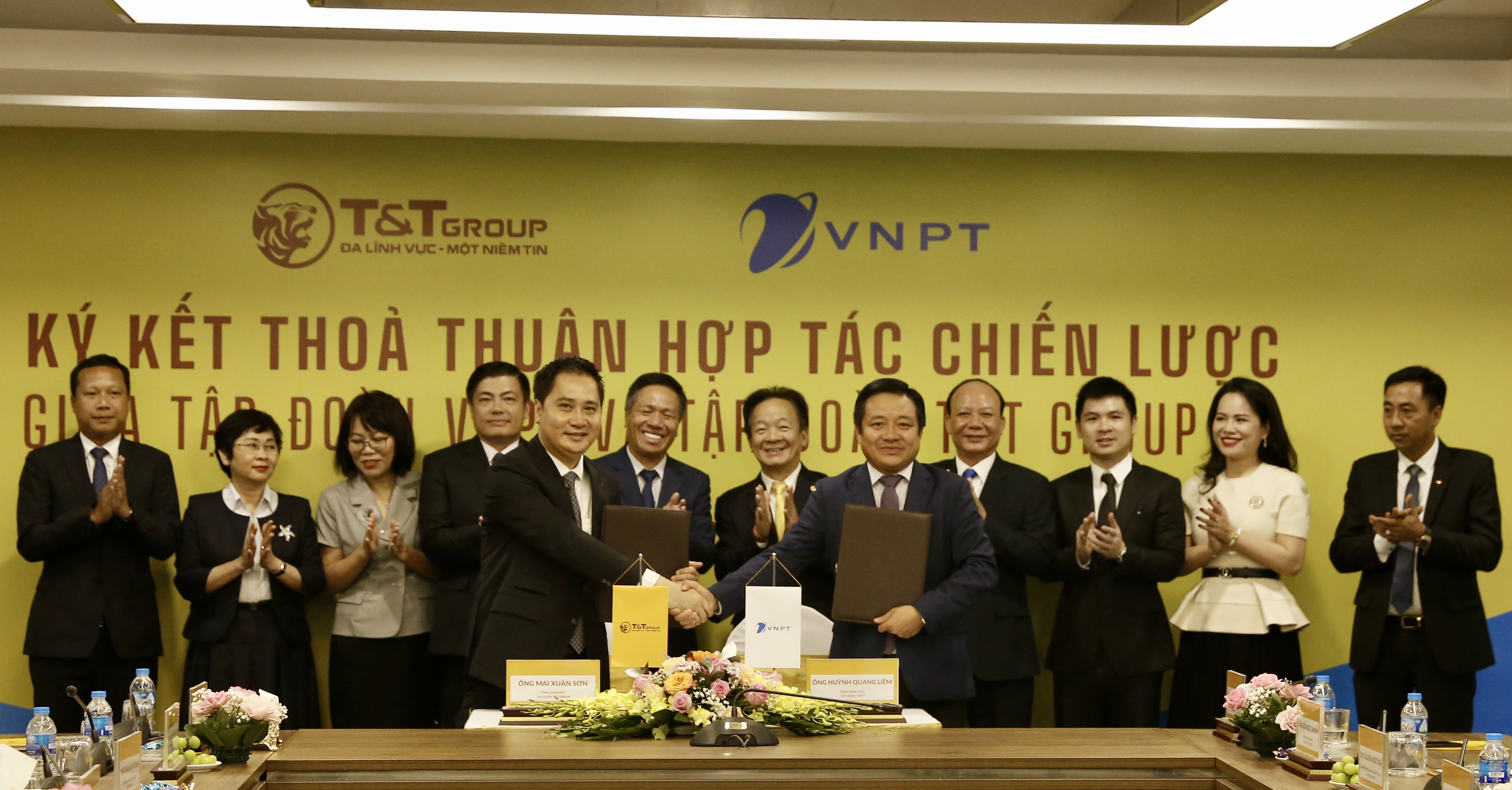 Tập đoàn T T Group hợp tác chiến lược toàn diện với Tập đoàn VNPT