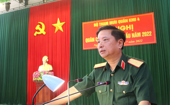 Bộ Tham mưu Quân khu 4 hoàn thành tốt nhiệm vụ 6 tháng đầu năm 2022