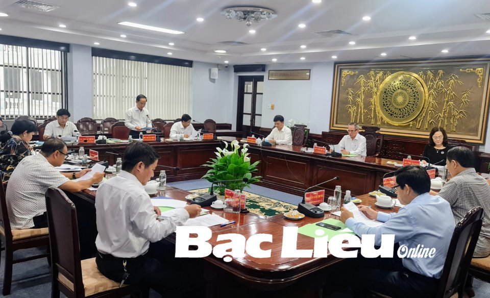 Thành lập Ban chỉ đạo Phòng, chống tham nhũng, tiêu cực tỉnh Bạc Liêu, Tiền Giang