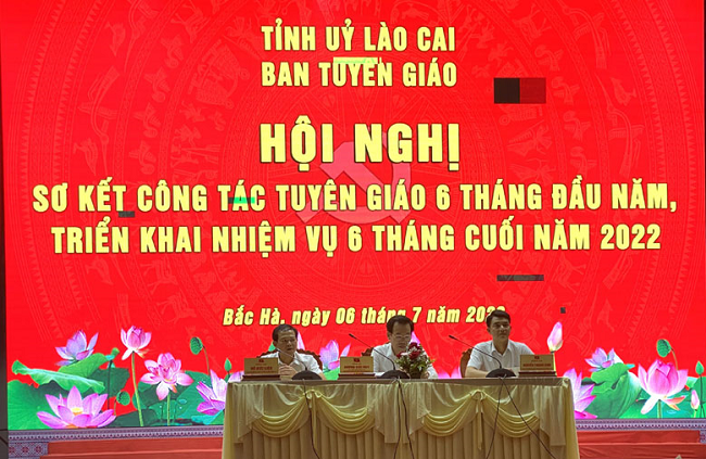 Lào Cai Công tác Tuyên giáo có nhiều đổi mới, sáng tạo