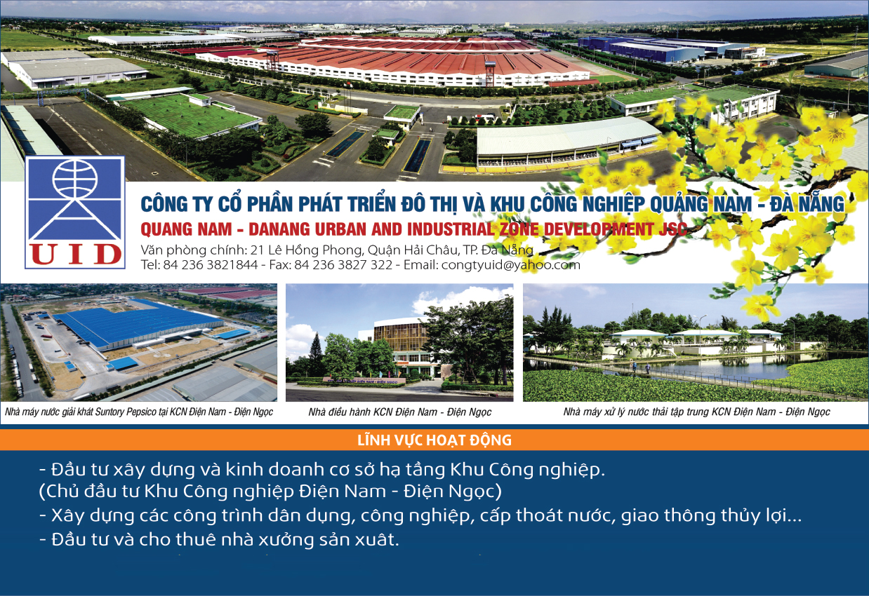 Công ty Cổ phần Phát triển đô thị và Khu công nghiệp Quảng Nam - Đà Nẵng